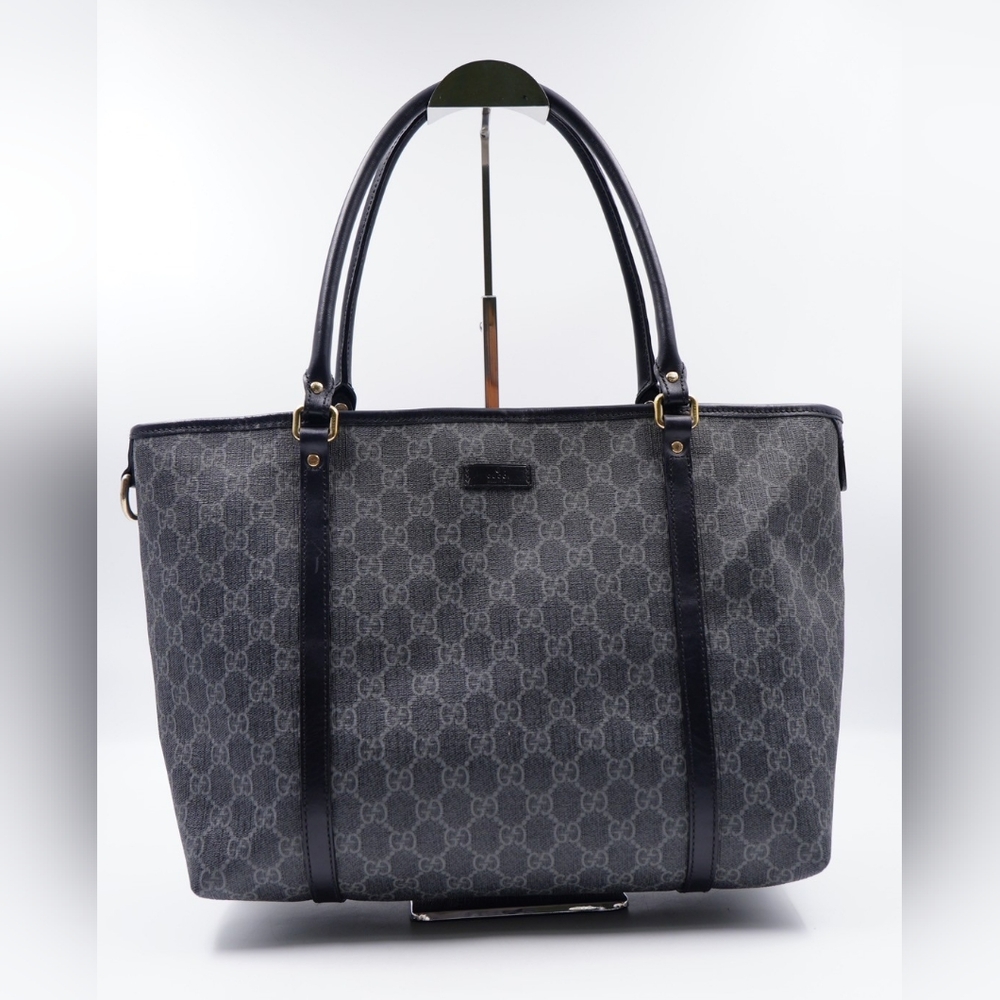 ❤️ GUCCI GG Coated Canvas Monogram Joy Tote